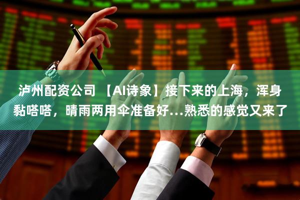 泸州配资公司 【AI诗象】接下来的上海，浑身黏嗒嗒，晴雨两用伞准备好…熟悉的感觉又来了